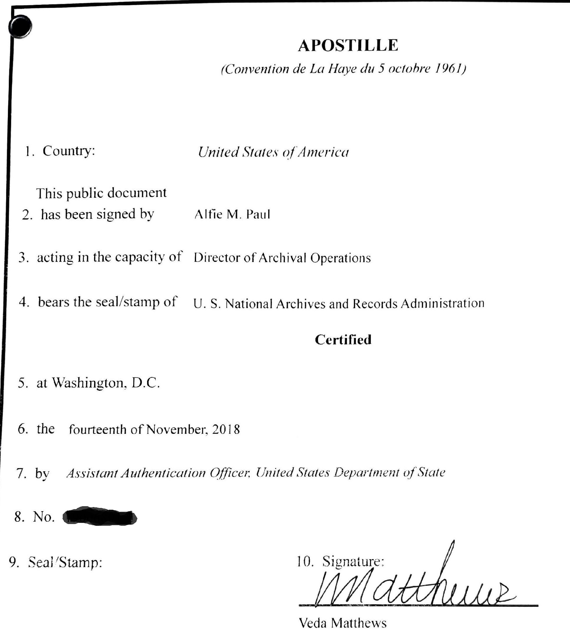 Official, sworn, legalised and certified translations in the Court of